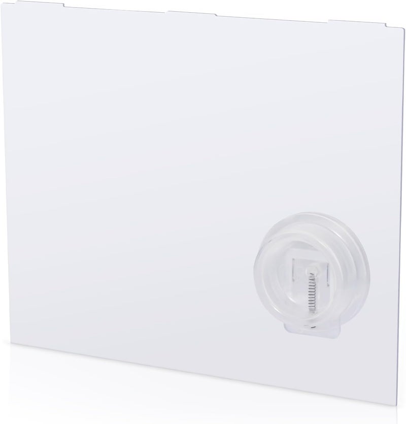 Apopip RV Screen Door Slider Panel 239061 Replacement No Assembly, with Push-Down Knob Opener - White - Image 1